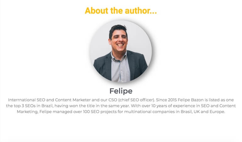 Author profile of Felipe Bazon from the Hedgehog Digital blog. 
