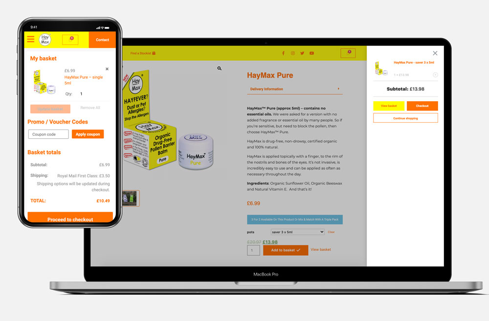 buyer journey display