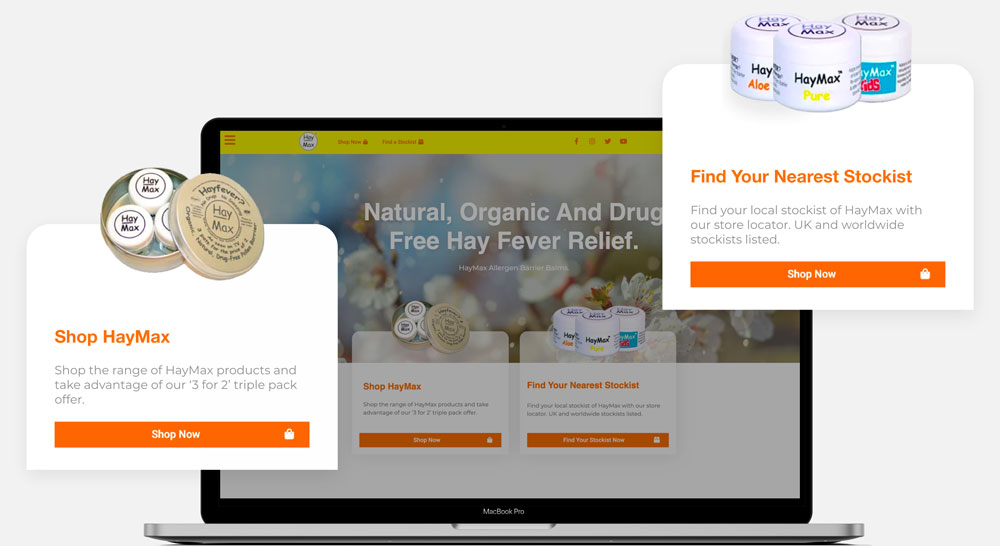 two distinc visitor routes